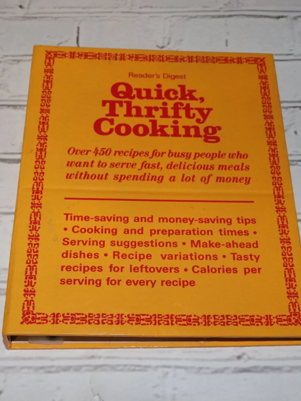 🍲 Reader’s Digest: Quick, Thrifty Cooking · Hardcover